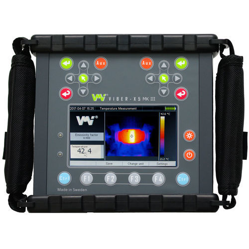 Analyseur de vibrations pour la surveillance d'état de machine - VIBER X5™ MK III - VMI International AB - portable / numérique