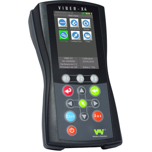 Analyseur de vibrations pour la surveillance d'état de machine - VIBER X4™ - VMI International AB - portable / numérique