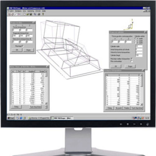 Logiciel d'animation - VibShape™ - VMI International AB - de machine