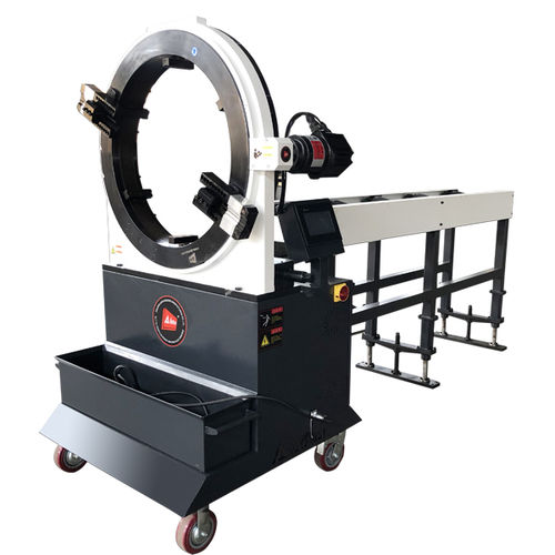 Machine à tronçonner et à chanfreiner portable - SD series - Aotai Machine Manufacturing Co., Ltd
