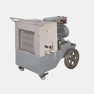 Groupe hydraulique à moteur électrique - YYZ-EX-25E - Aotai Machine Manufacturing Co., Ltd - sur roues