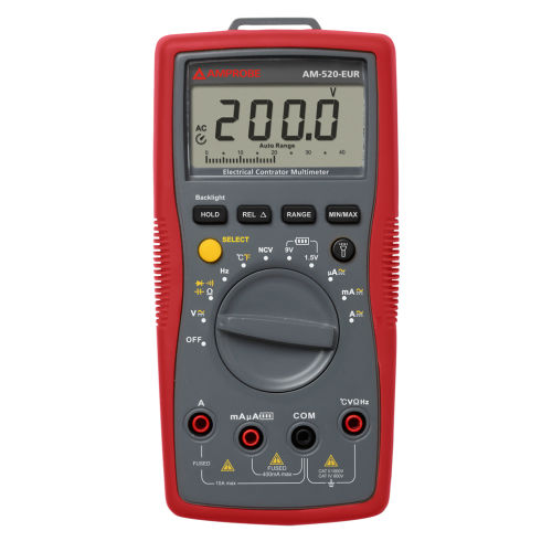 Multimètre numérique - AM-520-EUR - BEHA AMPROBE - portable / CAT III / CAT IV