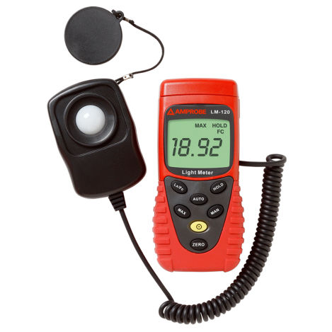 Luxmètre numérique - LM-120 - BEHA AMPROBE - portable