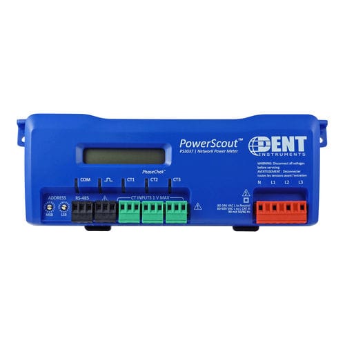 Appareil de mesure de puissance fréquencemètre - PowerScout 3037 - DENT INSTRUMENTS - multimètre / numérique / sur rail DIN