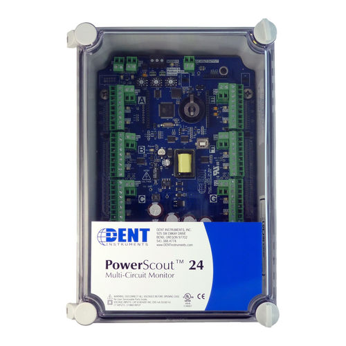Appareil de mesure paramètres électriques - PowerScout 24 - DENT INSTRUMENTS - industriel / modulaire / triphasé