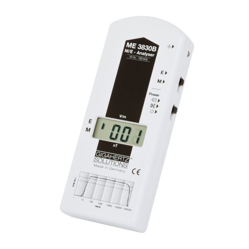Appareil de mesure de champ électromagnétique - ME3830B - GIGAHERTZ SOLUTIONS - numérique / pour bâtiment / portable