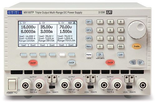 Alimentation électrique de table - MX Series - TTI - 3U / 4U / AC/DC