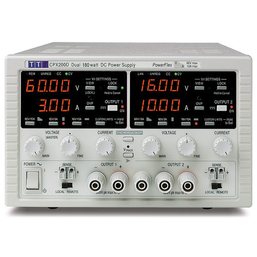 Alimentation électrique rackable - CPX Series - TTI - de table / 3U / AC/DC
