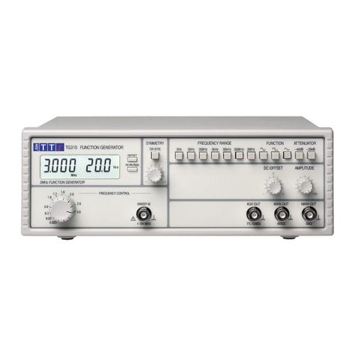 Générateur de fonctions - TG300 Series - TTI - analogique / à mode balayage