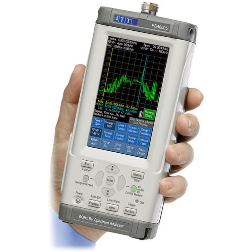 Analyseur de signal - PSA 5 Series  - TTI - de réseau de communication / audio / de spectre