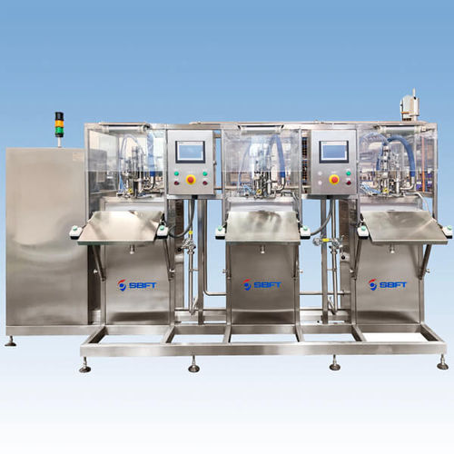 Remplisseuse de bag in box - BIB200D - Xi’an Shibo fluid technology co., Ltd (SBFT) - semi-automatique / de café / pour liquides