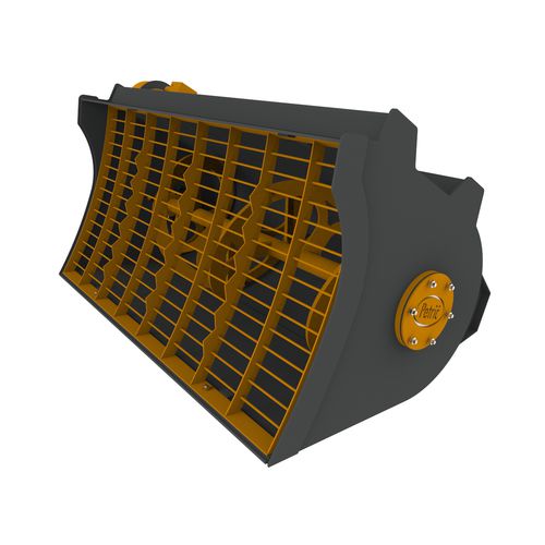 Godet malaxeur à béton - BC-75 - Petrič d.o.o. - pour chargeuse / pour chargeuse compacte / pour chargeuse pelleteuse