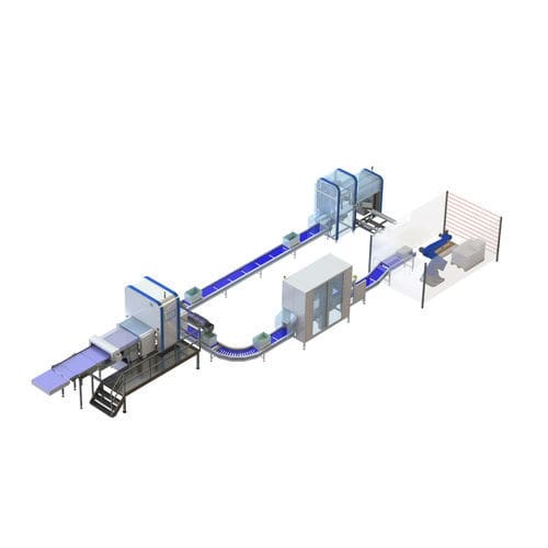 Ligne de conditionnement pour l'industrie agroalimentaire - GD Process Design, LLC - pour bag in box / robotisée