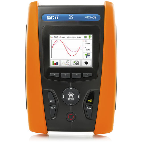 Analyseur de qualité d'énergie - VEGA74 - HT - de signal / pour réseaux électriques triphasés / d'harmonique