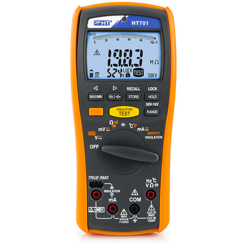 Multimètre numérique - HT701 - HT - portable / 1000 V / 10 A