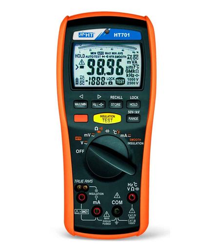 Multimètre numérique - HT701 - HT - portable / 1000 V / 10 A
