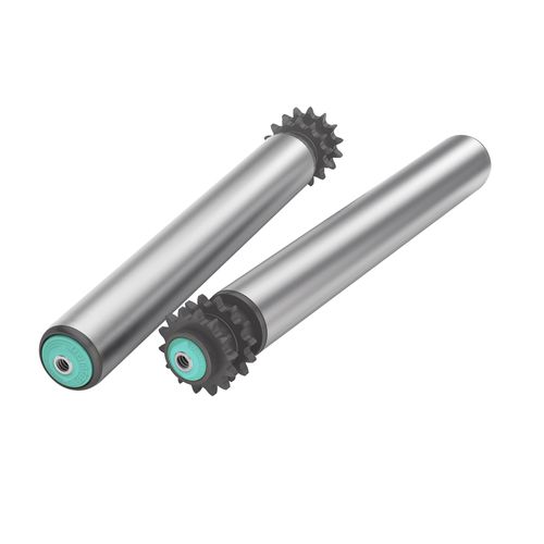 Rouleau de convoyeur à entraînement par chaîne - 2214, 2224 series - DAMON Industrial Europe Srl - en PVC / en acier / en aluminium