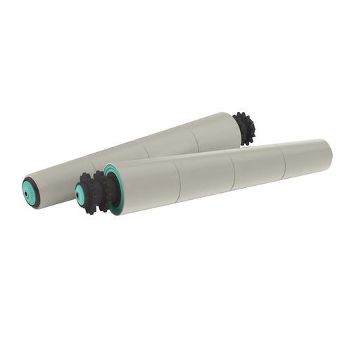 Rouleau de convoyeur à entraînement par chaîne - 2624 series - DAMON Industrial Europe Srl - en PVC / en acier / en acier inoxydable