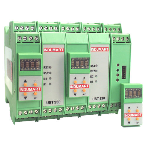 Transmetteur de signal analogique pour mesure de température - UST330 - Indumart - pour capteur / sur rail DIN / à isolation galvanique