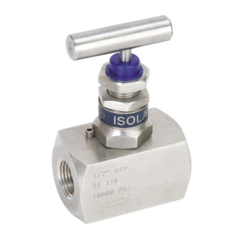 Vanne à pointeau - V1N - Indumart - manuelle / d'isolement / à régulation de débit