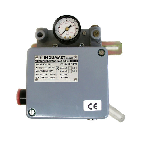 Positionneur de vanne électropneumatique - ENP225 series - Indumart - linéaire / analogique / antidéflagrant