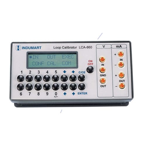 Calibrateur de température - TCA820 - Indumart - de pression / multifonction / de boucle