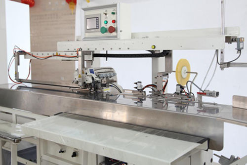 Machine à coudre fixe - ABF-B/HX-6816TA - Hikari (Shanghai) Precise Machinery Science & Technology Co - avec commande à écran tactile / automatique / empiècement de dos