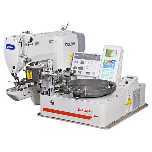 Machine à coudre à point de recouvrement inférieur - ABF100  series - Siruba Latin America, Inc - à une aiguille / à un fil / pour boutons