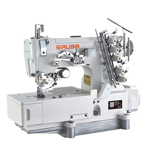 Machine à coudre à point de recouvrement - F006KD series - Siruba Latin America, Inc - à trois aiguilles / à 5 fils / pour manchettes de chemise