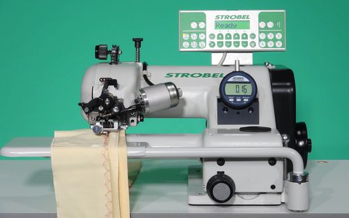 Machine à coudre point de chaînette - VEB200-2 - Strobel Spezialmaschinen GmbH - point invisible / à une aiguille / à un fil