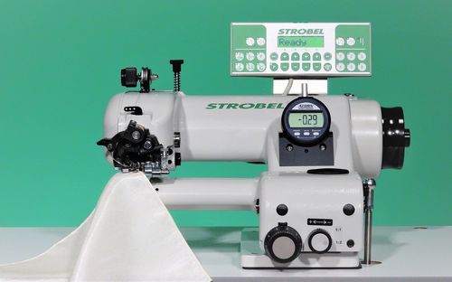 Machine à coudre point invisible - VEB100-4 - Strobel Spezialmaschinen GmbH - à une aiguille / à un fil / de tissus