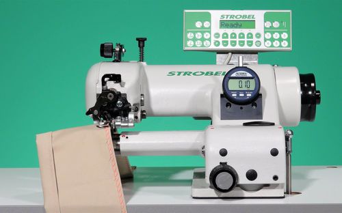Machine à coudre point invisible - VEB100-5 - Strobel Spezialmaschinen GmbH - à une aiguille / à un fil / de tissus