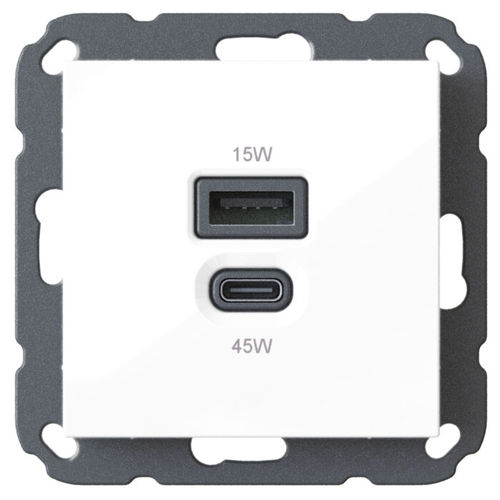 Chargeur de batterie encastré - T65.01 - Bodo Ehmann GmbH - USB