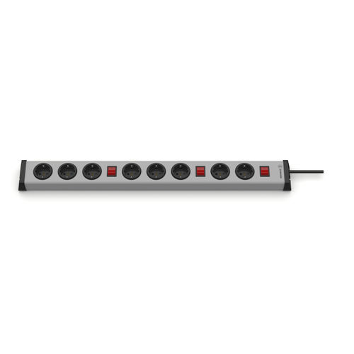 Multiprise avec interrupteur - 0203x00082301 - Bodo Ehmann GmbH - 8 prises