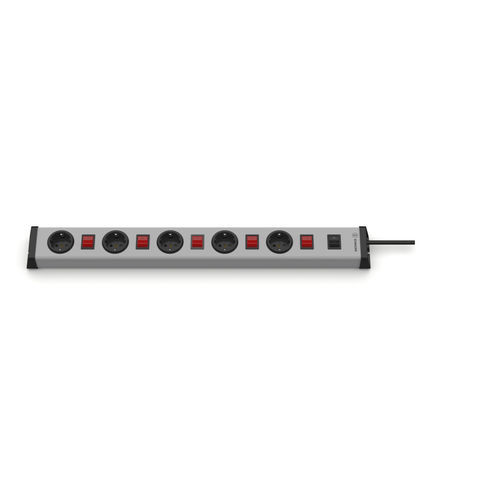 Multiprise avec interrupteur - 0235x00052301 - Bodo Ehmann GmbH - 5 prises