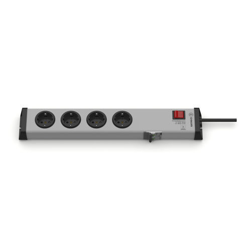 Multiprise avec interrupteur - 0250x00042301 - Bodo Ehmann GmbH - avec disjoncteur intégré / 4 prises