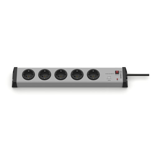 Multiprise avec interrupteur horaire - 0223x00052301 - Bodo Ehmann GmbH - 5 prises
