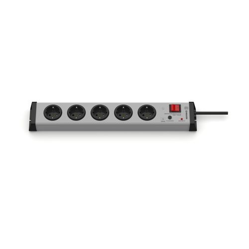 Multiprise avec interrupteur - 0206x00052301 - Bodo Ehmann GmbH - parasurtenseur / avec voyant lumineux / à fusible