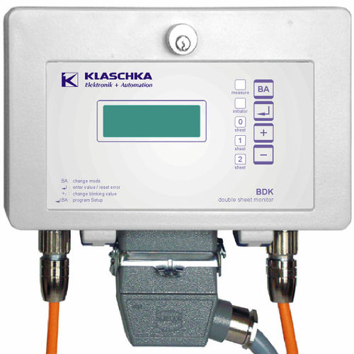 Détecteur d'épaisseur - BDK series  - KLASCHKA Industrieelektronik - de double tôle / inductif / universel