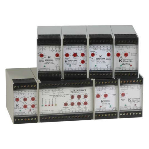 Relais de surveillance de vitesse - ISN series - KLASCHKA Industrieelektronik - d'impulsions / AC/DC / sur rail DIN