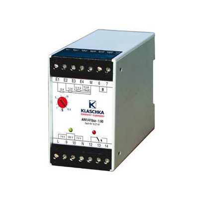 Relais de surveillance de sous-tension - AUN, AUNF series - KLASCHKA Industrieelektronik - de surtension / AC/DC / sur rail DIN