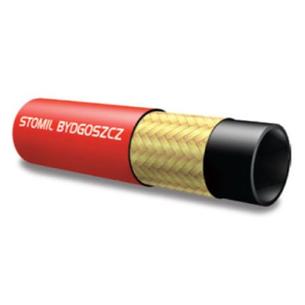 Tuyau flexible pour l'eau - 1 SN MSHA EN 853 Red - Stomil Bydgoszcz - hydraulique / pour air comprimé / en caoutchouc synthétique