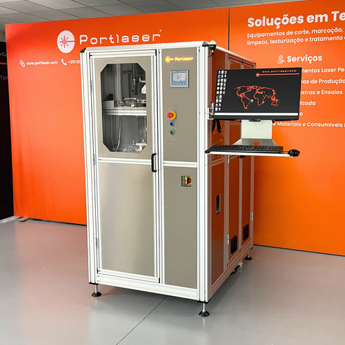 Machine de gravure pour bouchon en liège - CMARK CORKMASTER 360 - PORTLASER TECHNOLOGY, LDA - laser CO2 / stationnaire / programmable