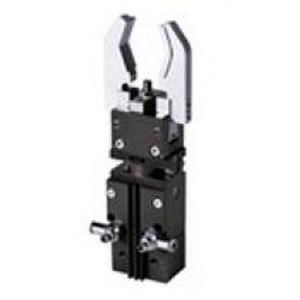 Pince de préhension pneumatique - DGK series - DAB Technology Pte. Ltd. - angulaire / à 2 mâchoires / à double effet
