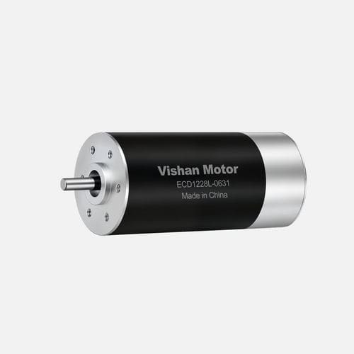 Moteur brushless - ECD1228  - Vishan Motor - DC / 6 V / avec frein