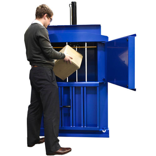 Presse à balles pour carton - BTS-MF60 - Beckmann Technik & Service KG - pour papier / pour plastique / pour bouteilles