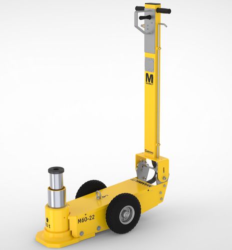 Cric à roues - M60-22 - Cattini Oleopneumatica - hydropneumatique / 60 tonnes / pour mines et carrières