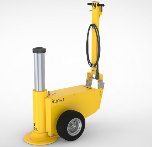 Cric à roues - M100-72 - Cattini Oleopneumatica - hydropneumatique / 100 tonnes / pour mines et carrières