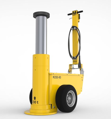 Cric à roues - M200-90 - Cattini Oleopneumatica - hydropneumatique / 200 tonnes / pour mines et carrières