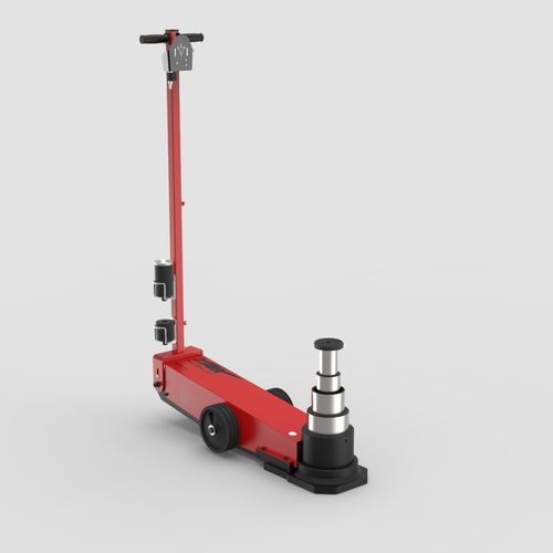 Cric rouleur - YAK 418/N - Cattini Oleopneumatica - hydropneumatique / 15 tonnes / 50 tonnes